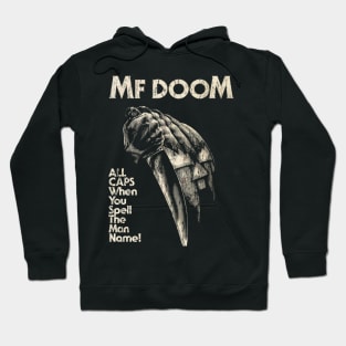 All Caps Doom Hoodie